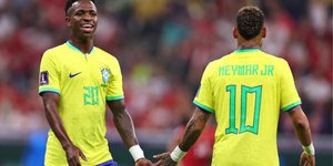 Eliminatórias: fora há quase 2 anos, Neymar supera gols de Vini