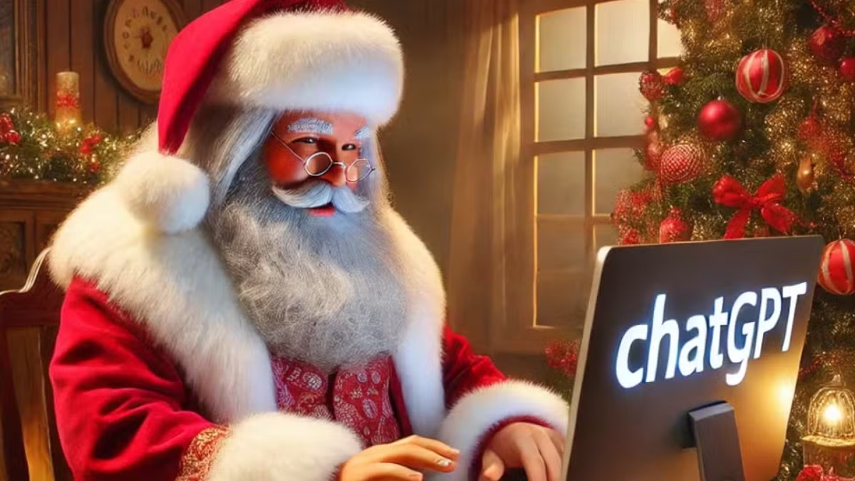 ChatGPT promove experiência única com Papai Noel