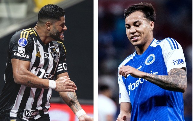 Hulk e Kaio Jorge sãs as principais peças ofensivas de Atlético-MG e Cruzeiro Hulk e Kaio Jorge sãs as principais peças ofensivas de Atlético-MG e Cruzeiro