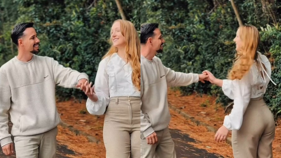 Diulia Loregian e Lucas Borbas anunciam casamento