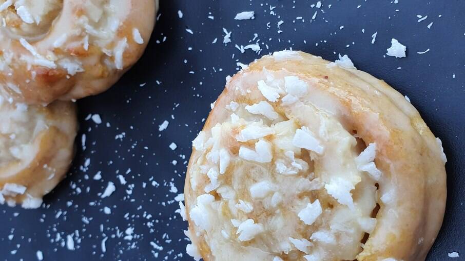 O pão doce low-carb é perfeito na hora da sobremesa