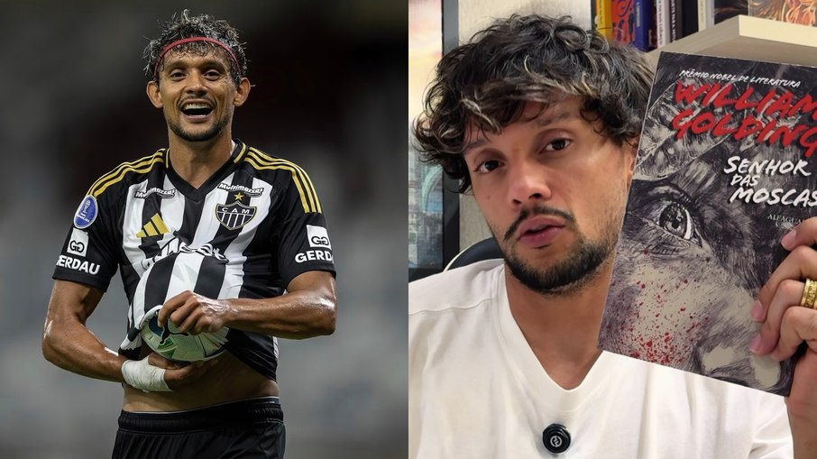 Scarpa começou a postar vídeos falando sobre os livros que lê