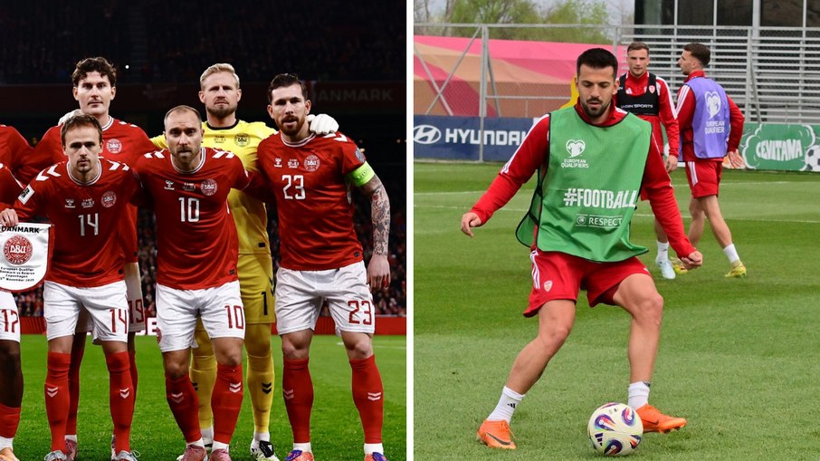 Dinamarca e Macedônia do Norte disputam vaga na final da repescagem para a Copa do Mundo de 2026