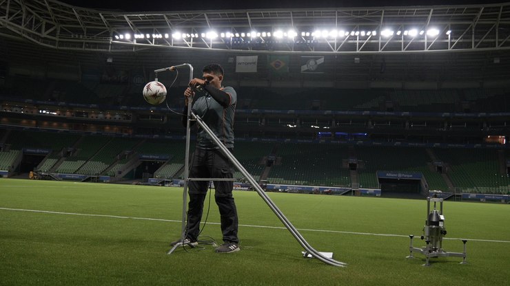 Sintético do Allianz passa por testes autorizados pela Fifa