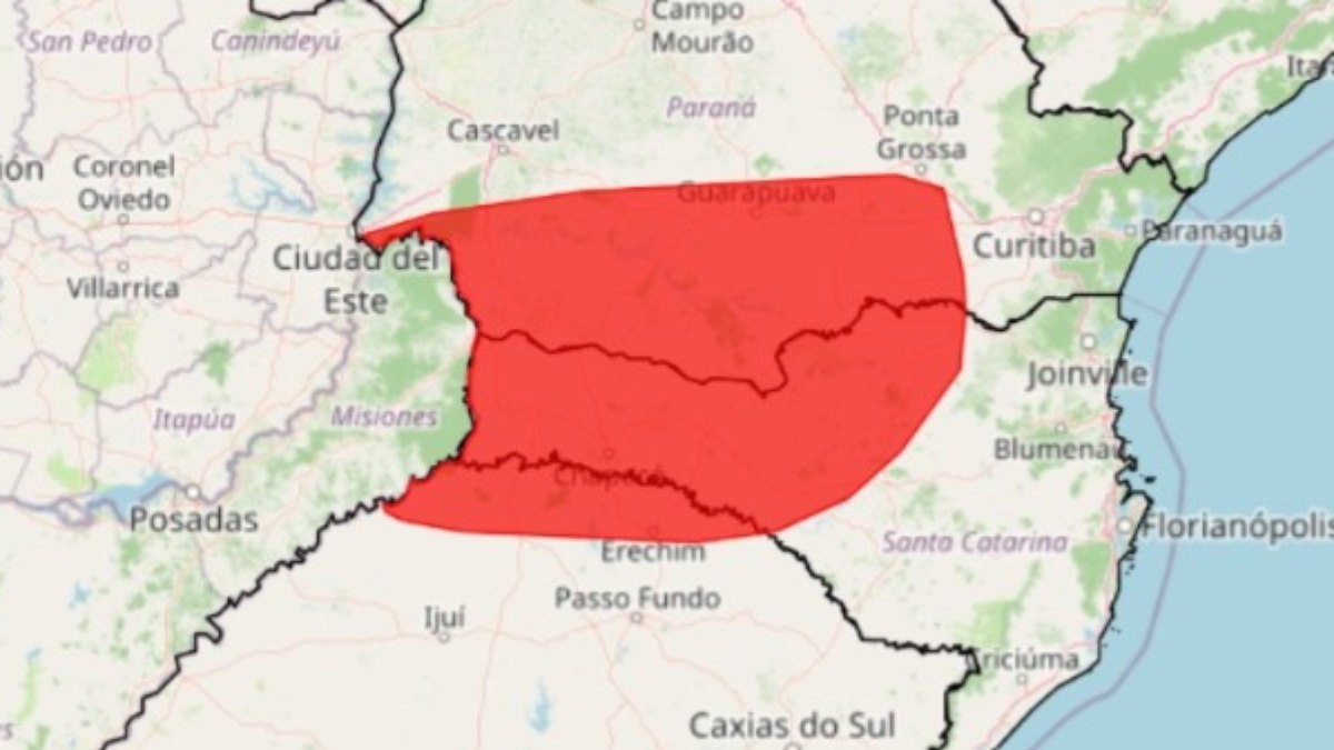 Ciclone põe parte do Sul em perigo extremo para tempestades