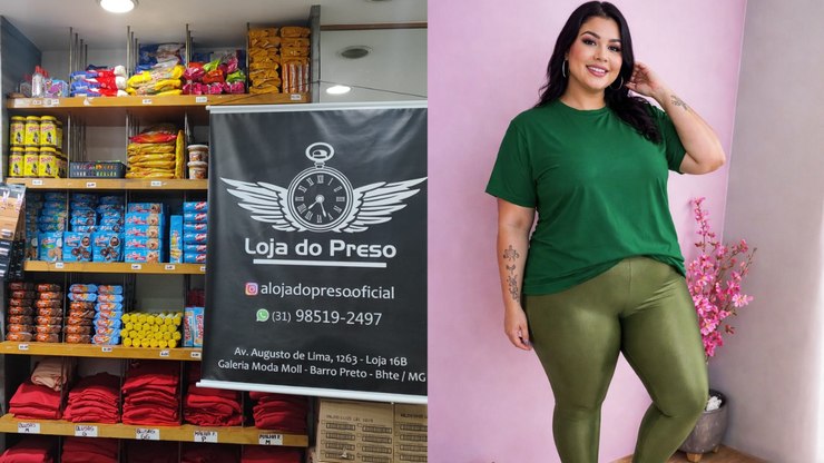 Como lojas vendem jumbos e roupas para família de presos