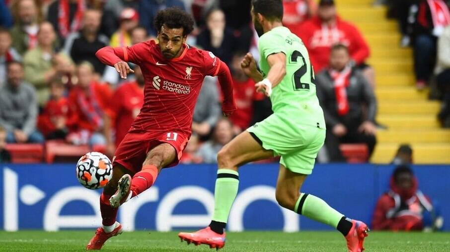 Mohamed Salah é o destaque da equipe do Liverpool