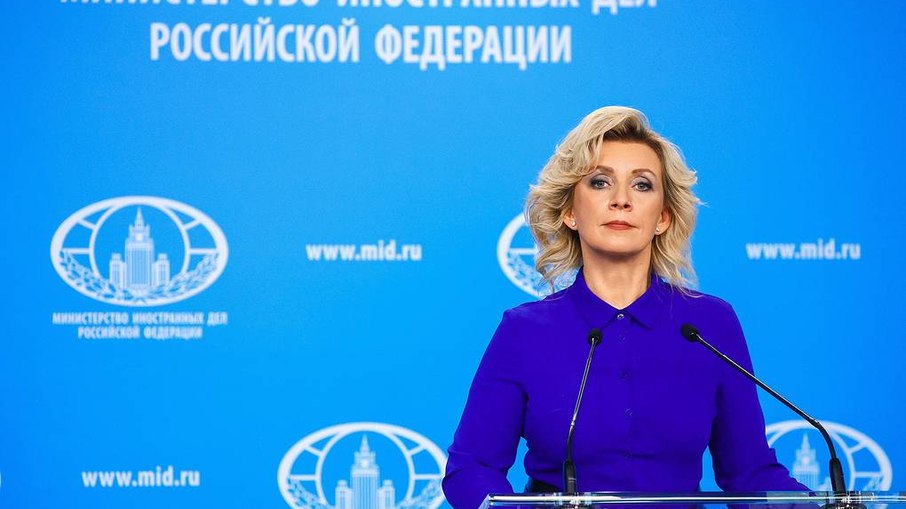 Maria Zakharova, porta-voz do ministério das Relações Exteriores da Rússia