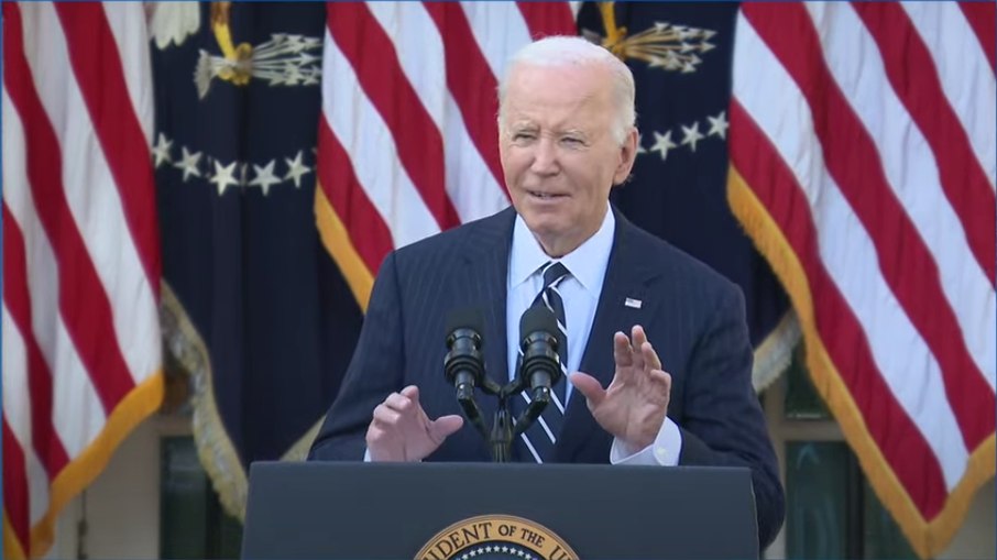 Joe Biden discursa após vitória de Trump nos Estados Unidos