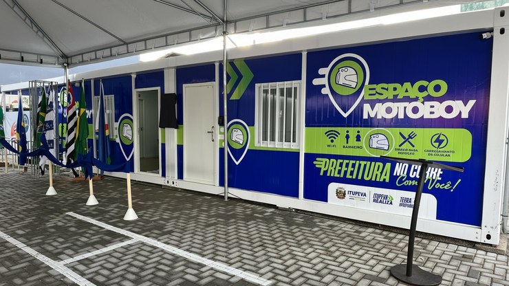 Itupeva inaugura base de apoio para motoboys e motogirls