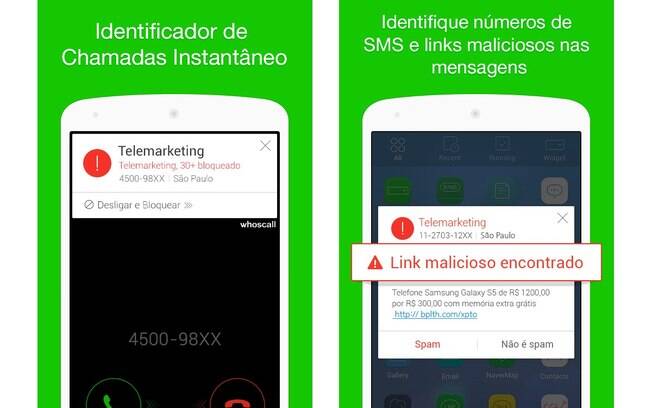 Whoscall é um app gratuito que identifica e bloqueia chamadas indesejadas