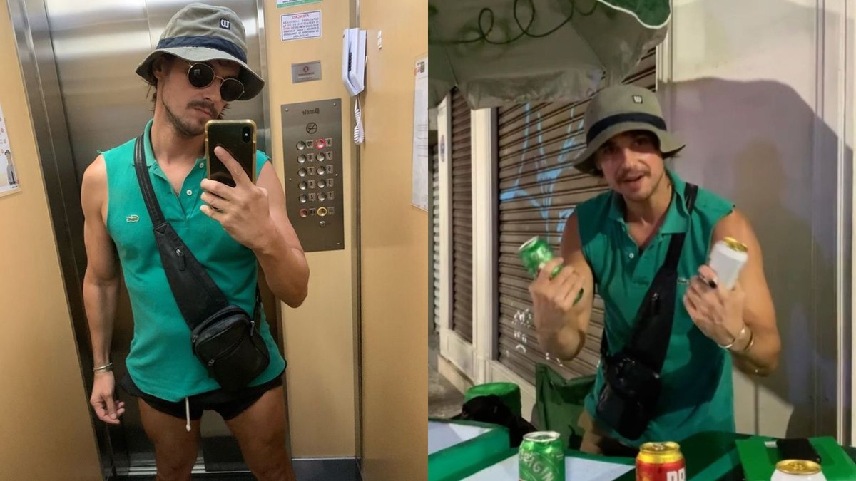 Daniel Erthal vende cerveja no Rio de Janeiro