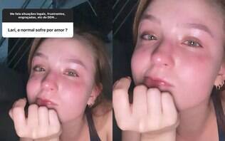 Larissa Manoela posta foto chorando e fala sobre 'sofrimento por amor' -  ISTOÉ Independente