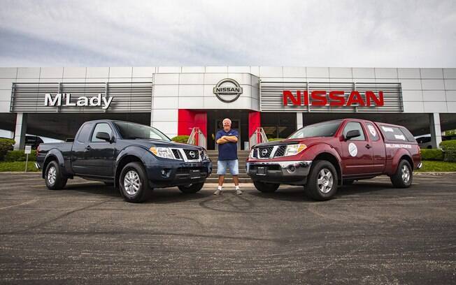 Nissan Frontier com 1,6 milhão de km mostra que, ao unir confiabilidade e bons cuidados, vai-se longe, literalmente