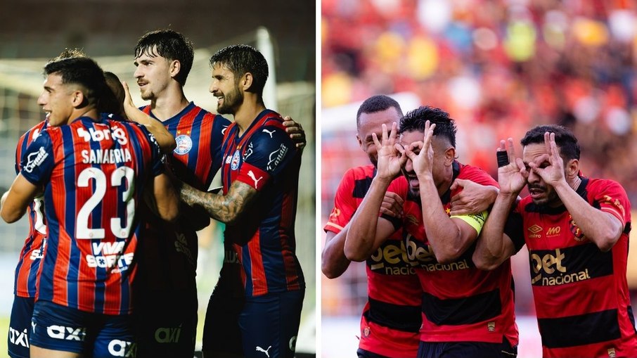 Bahia e Sport estão garantidos na semifinal e na final, respectivamente, dos seus estaduais