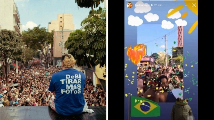 Bad Bunny compartilhou fotos da última edição do Bloco ¡SÚBETE! Bad Bunny compartilhou fotos da última edição do Bloco ¡SÚBETE!
