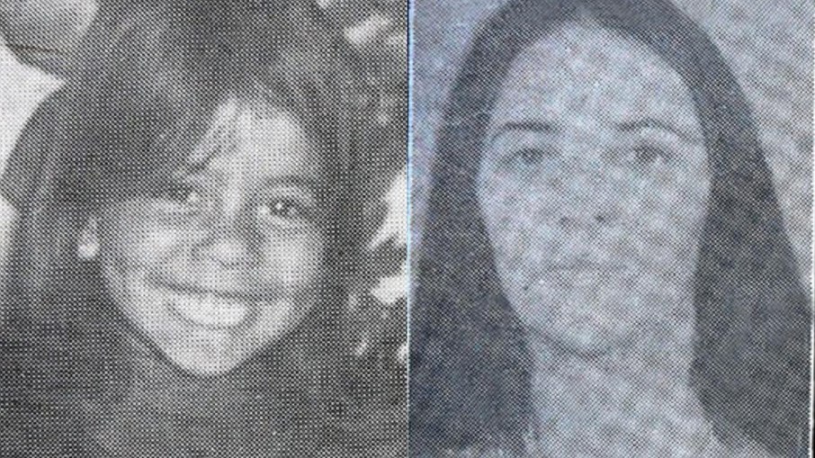Leide das Neves Ferreira à esquerda e Maria Gabriela Ferreira à direita; ambas vítimas fatais do acidente radioativo 
