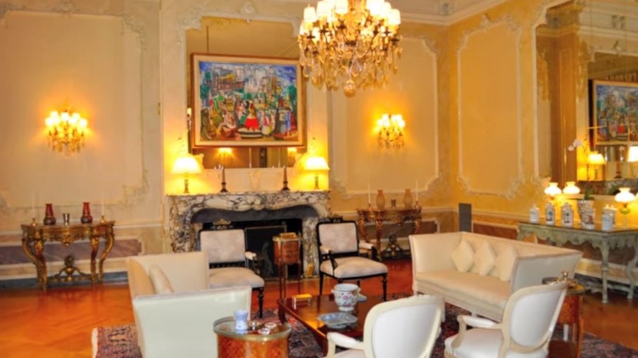 Sala da casa da embaixada brasileira nos Eua Sala da casa da embaixada brasileira nos Eua