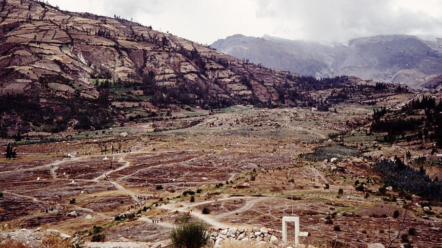 Terremoto em Yungay, Peru, 1970 Terremoto em Yungay, Peru, 1970