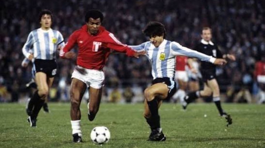 Argentina x Peru na Copa do Mundo de 1978 Argentina x Peru na Copa do Mundo de 1978