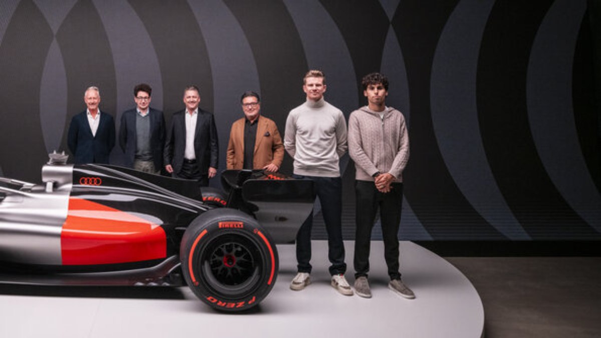 Com Bortoleto, equipe Audi F1 apresenta mudanças no carro
