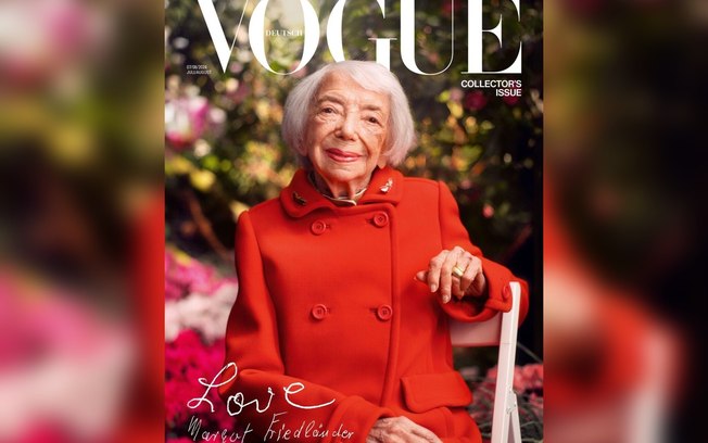 Aos 102 anos, sobrevivente do Holocausto é capa da ‘Vogue’ alemã