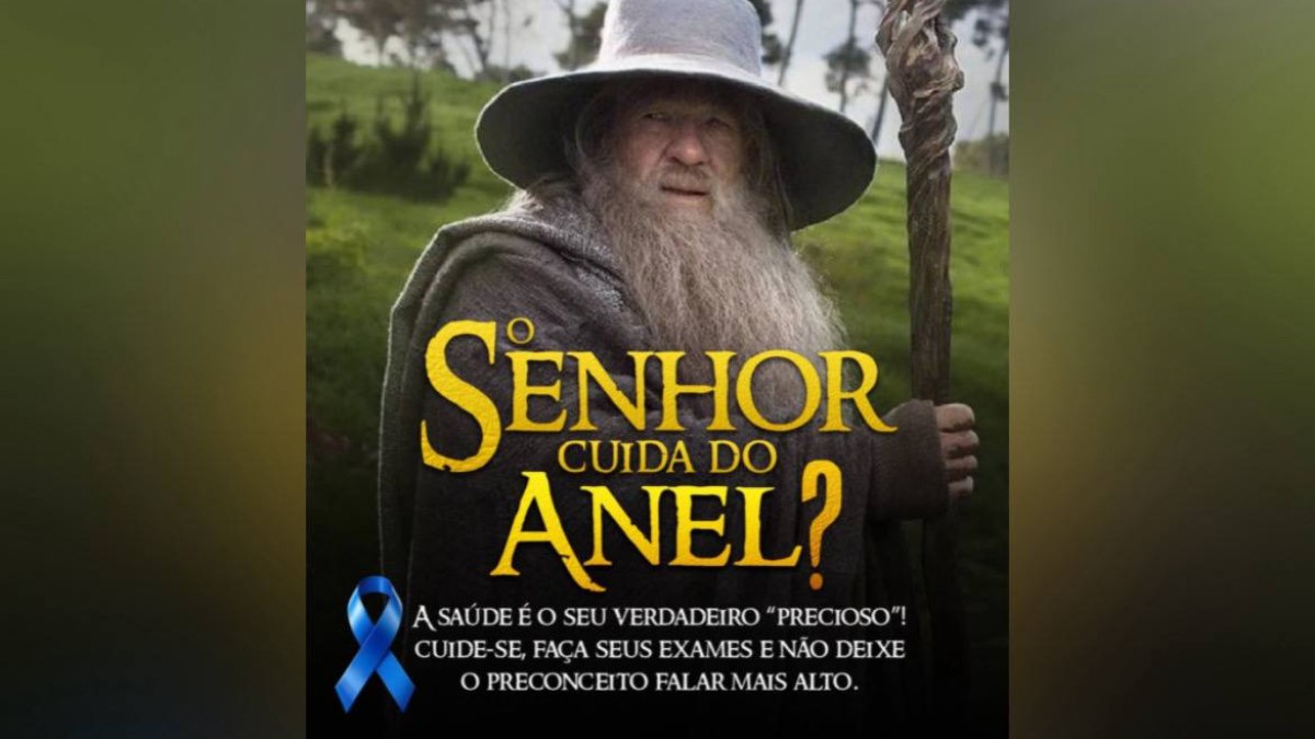 Campanha do 'Novembro Azul' da Prefeitura de Niterói (RJ)