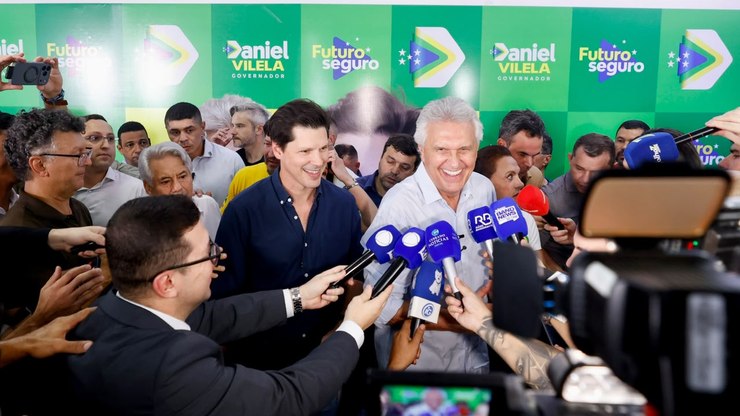 MDB oficializa Vilela à reeleição em GO com Luiz do Carmo de vice