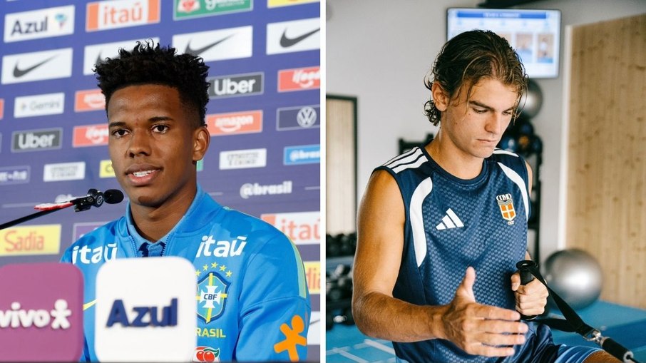 Estêvão, do Brasil, e Nico Paz, da Argentina, foram convocados para a Data FIFA Estêvão, do Brasil, e Nico Paz, da Argentina, foram convocados para a Data FIFA