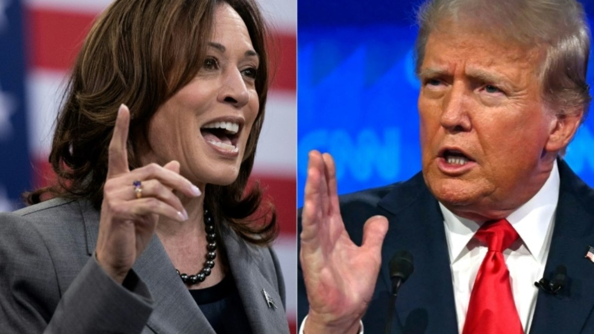 Kamala Harris e Donald Trump são candidatos à Casa Branca