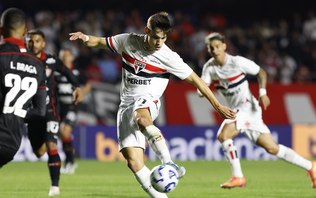 Lucas volta, e São Paulo vence a quinta seguida no Brasileirão
