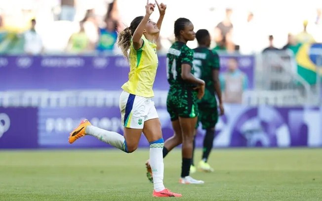 Seleção brasileira feminina vence a Nigéria em sua estreia nos Jogos Olímpicos