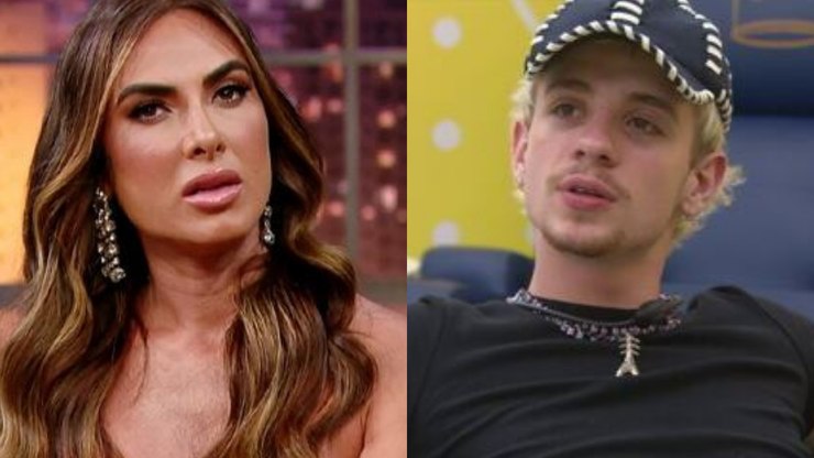 Nicole Bahls dá nome de Juliano Floss a peru e choca internautas
