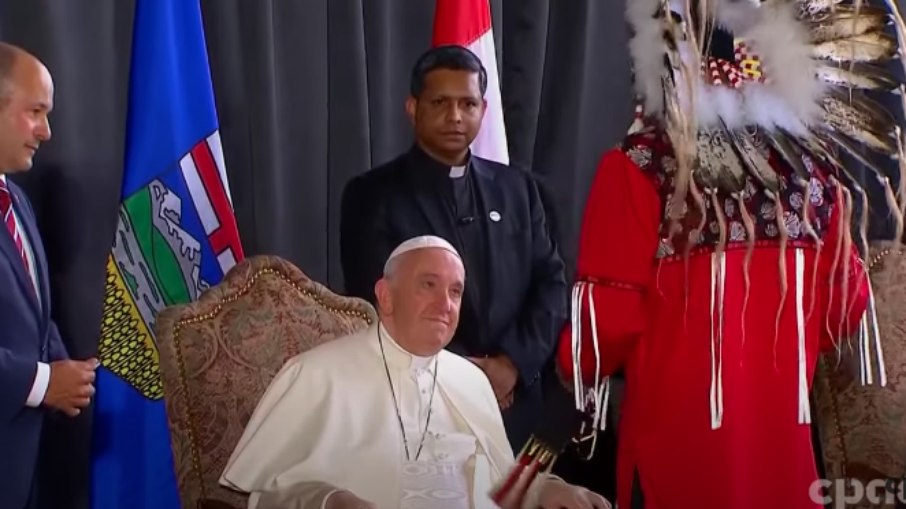 Papa Francisco em visita no Canadá: 25.07.2022