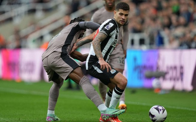 Bruno Guimarães disputou 45 partidas na temporada pelo Newcastle 