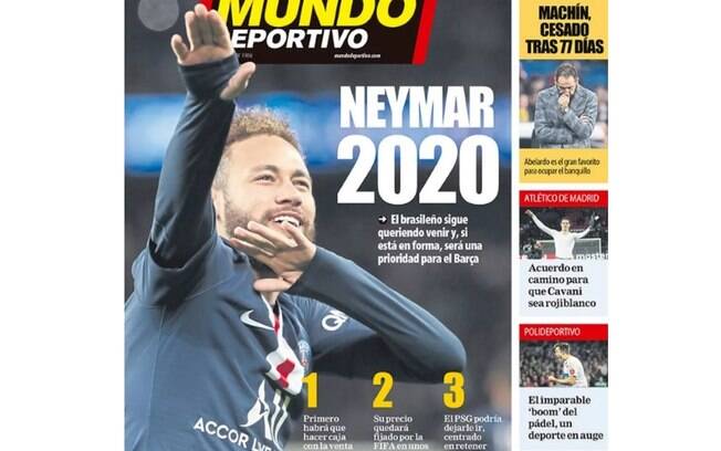 Neymar é prioridade do Barça para 2020