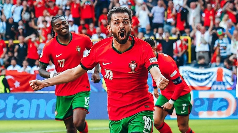 Bernardo Silva em ação pela Seleção de Portugal Bernardo Silva em ação pela Seleção de Portugal