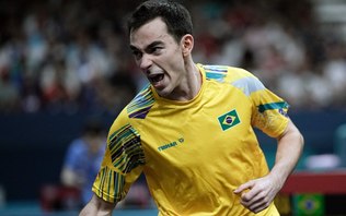 Calderano bate mexicano em estreia no Mundial de tênis de mesa