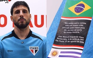 São Paulo lança camisa em homenagem a uruguaio morto no Morumbis