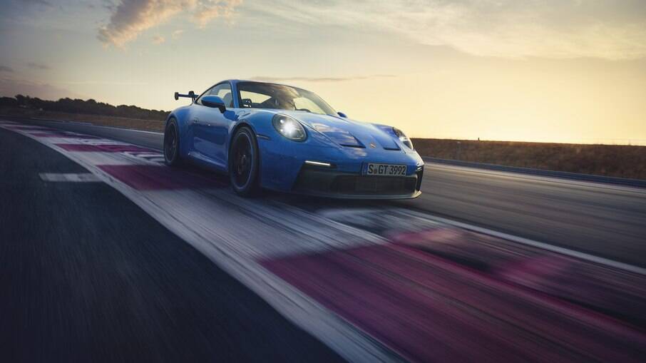 Porsche 911 GT3 tem motor 4.0 de seis cilindros capaz de desenvolver 502 cv de potência