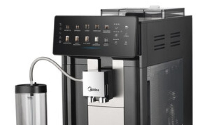 Midea amplia portfolio premium e lança cafeteira automática com moedor integrado e oito bebidas