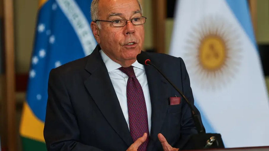 O ministro das Relações Exteriores, Mauro Vieira, discursou na ONU