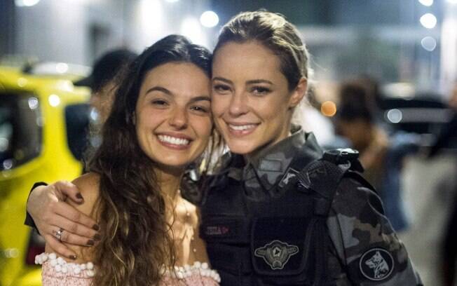Paolla Oliveira e Isis Valverde foram inimigas na novela 'A Força do Querer', mas seguem sendo amigas na vida real