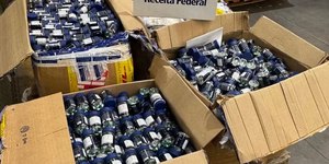 Viracopos: Receita Federal apreende 120kg de remédios controlados