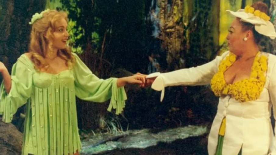 Fada Bela (Angélica) e Margarida (Marilú Bueno) 