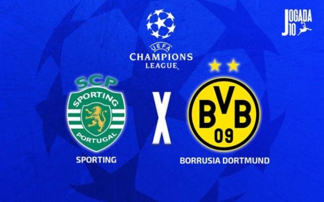 Sporting e Borussia Dortmund se enfrentam pelo jogo de ida dos playoffs da Champions