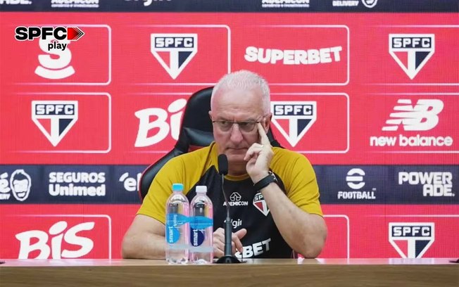Dorival Junior fala em coletiva pós-vitória do Tricolor Paulista Dorival Junior fala em coletiva pós-vitória do Tricolor Paulista