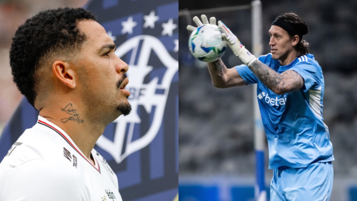 Luciano e Cássio são dois dos personagens emblemáticos do confronto de hoje Luciano e Cássio são dois dos personagens emblemáticos do confronto de hoje