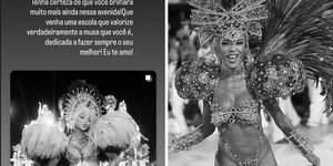 Mãe de Ludmilla alfineta Beija-Flor após saída de Brunna