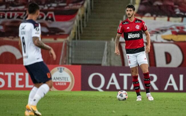 Flamengo x LDU. Foto: Alexandre Vidal / Flamengo